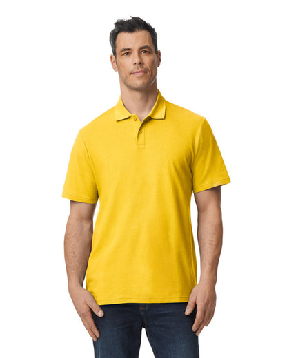 Gildan Men's Softstyle Double Pique Polo G648 #color_DAISY