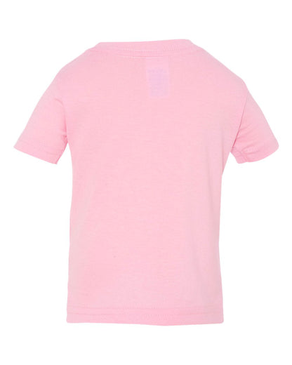 Rabbit Skins Infant Fine Jersey Tee 3322 #color_Pink