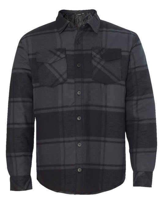 Burnside Quilted Flannel Shirt Jacket 8610