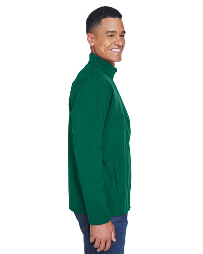 Team 365 Men's Leader Soft Shell Jacket TT80 #color_SPORT FOREST