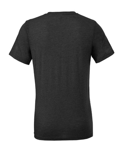 BELLA + CANVAS Triblend Tee 3413 #color_Solid Dark Grey Triblend