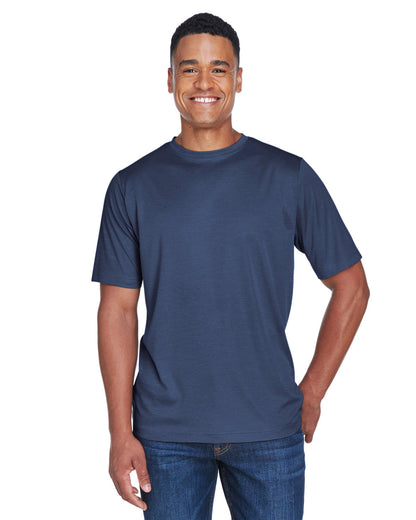 Team 365 Men's Sonic Heather Performance T-Shirt TT11H #color_SP DRK NVY HTH