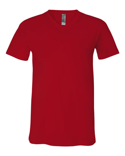 BELLA + CANVAS Jersey V-Neck Tee 3005 #color_Red