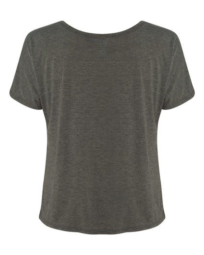 BELLA + CANVAS Ladies' Slouchy T-Shirt 8816 #color_Dark Grey Heather