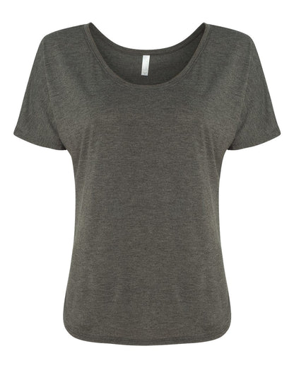 BELLA + CANVAS Ladies' Slouchy T-Shirt 8816 #color_Dark Grey Heather