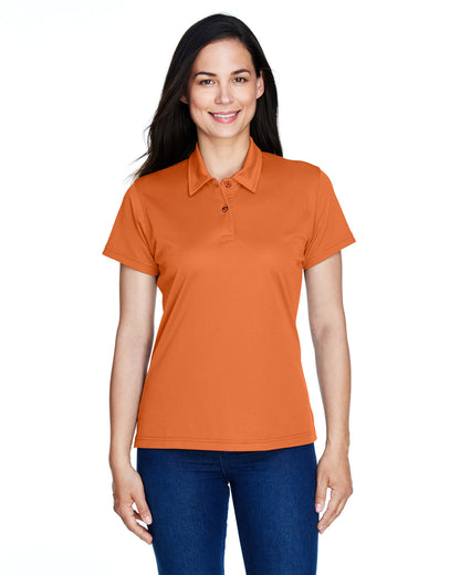 Team 365 Ladies' Command Snag Protection Polo TT21W #color_SPRT BURNT ORNGE