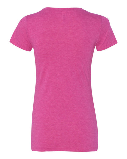 BELLA + CANVAS Women's Triblend Tee 8413 #color_Berry Triblend