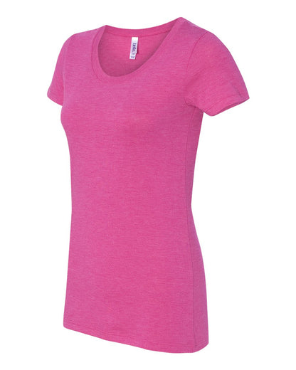 BELLA + CANVAS Women's Triblend Tee 8413 #color_Berry Triblend
