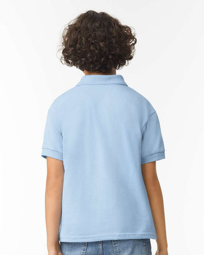 Gildan DryBlend® Youth Jersey Polo 8800B #colormdl_Light Blue