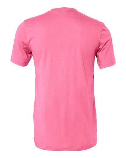 BELLA + CANVAS Jersey Tee 3001 #color_Charity Pink