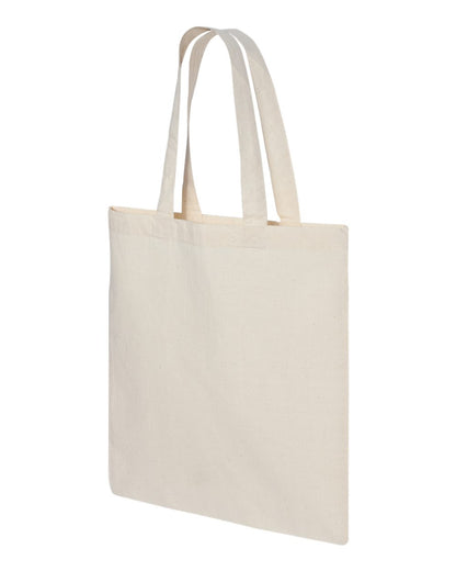 Q-Tees Economical Tote QTB #color_Natural