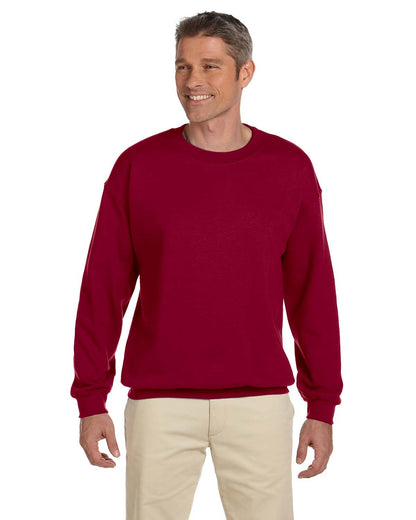 Gildan Adult Heavy Blend™ Fleece Crew G180 #color_CARDINAL RED