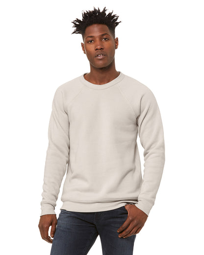 BELLA + CANVAS Unisex Sponge Fleece Crewneck Sweatshirt 3901 #color_HEATHER DUST