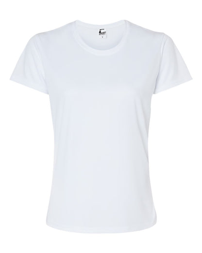 C2 Sport Women’s Performance T-Shirt 5600 #color_White