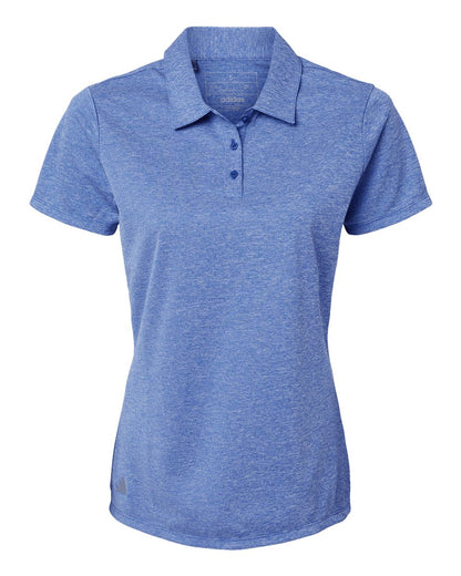 Adidas Women's Heathered Polo A583 #color_Collegiate Royal Melange