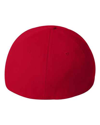 Flexfit Wool-Blend Cap 6477 #color_Red