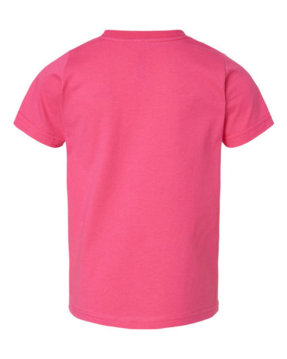 Rabbit Skins Toddler Fine Jersey Tee 3321 #color_Raspberry