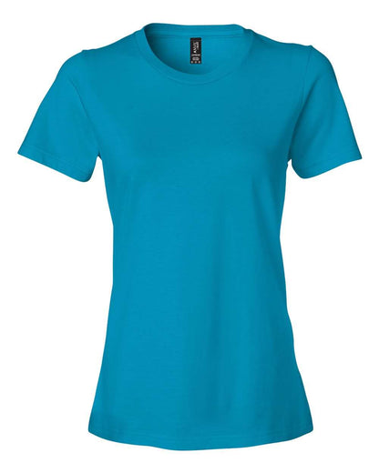 Gildan Softstyle® Women’s Lightweight T-Shirt 880 #color_Caribbean Blue