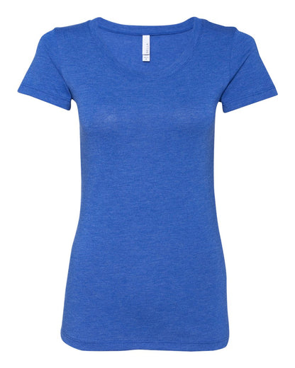 BELLA + CANVAS Women's Triblend Tee 8413 #color_True Royal Triblend
