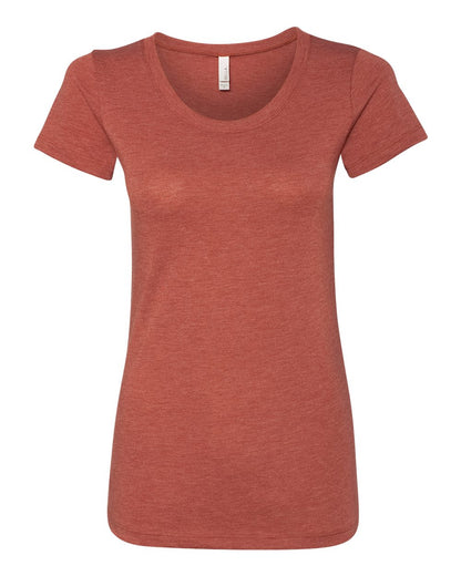 BELLA + CANVAS Women's Triblend Tee 8413 #color_Clay Triblend