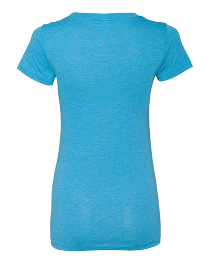 BELLA + CANVAS Women's Triblend Tee 8413 #color_Aqua Triblend