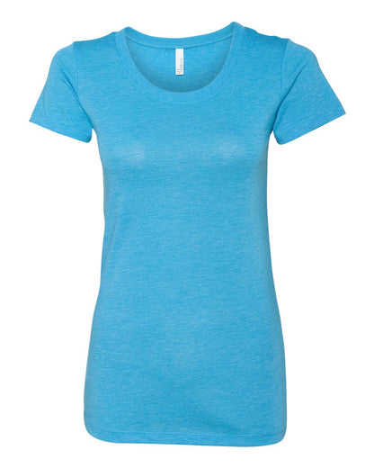 BELLA + CANVAS Women's Triblend Tee 8413 #color_Aqua Triblend