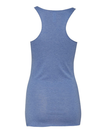 BELLA + CANVAS Ladies' Triblend Racerback Tank 8430 #color_Blue Triblend