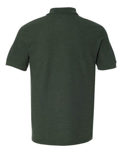 Gildan Premium Cotton® Double Piqué Polo 82800 #color_Forest Green