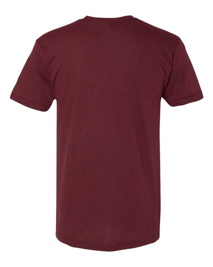 American Apparel 50/50 Tee BB401 #color_Heather Cranberry
