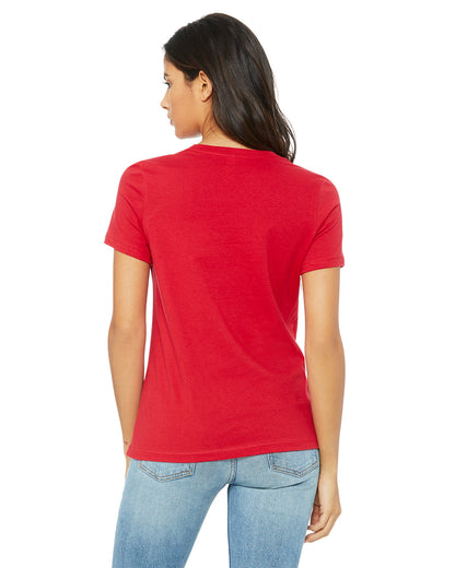 BELLA + CANVAS Ladies' Relaxed Jersey Short-Sleeve T-Shirt B6400 #color_RED