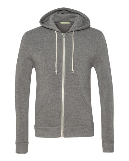 Alternative Rocky Eco-Fleece Full-Zip Hoodie 9590 #color_Eco Grey