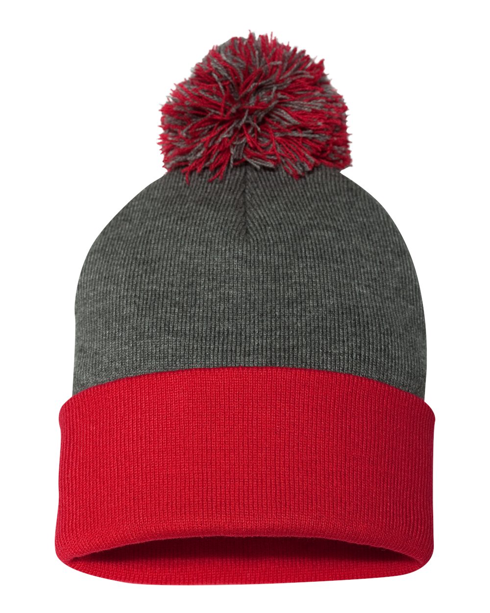 #color_Dark Heather Grey/ Red