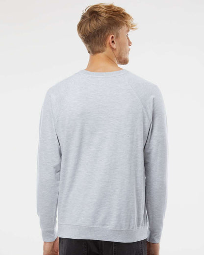 Independent Trading Co. Icon Lightweight Loopback Terry Crewneck Sweatshirt SS1000C #colormdl_Athletic Heather