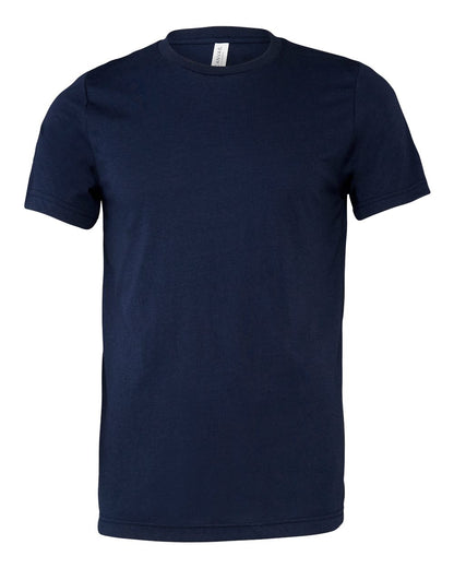 BELLA + CANVAS Triblend Tee 3413 #color_Solid Navy Triblend