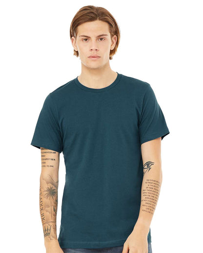 BELLA + CANVAS Jersey Tee 3001 #colormdl_Deep Teal