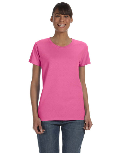 Gildan Ladies' Heavy Cotton™ T-Shirt G500L #color_AZALEA