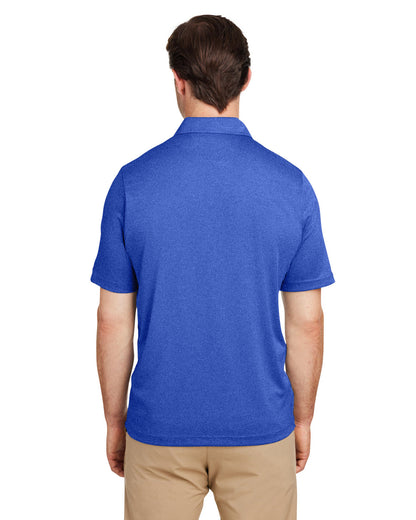 Team 365 Men's Zone Sonic Heather Performance Polo TT51H #color_SPORT ROYAL HTHR