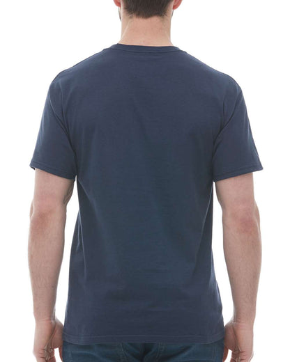 M&O Ring-Spun T-Shirt 5500 #color_Navy