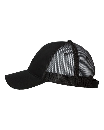 Valucap Sandwich Trucker Cap S102 #color_Black/ Black