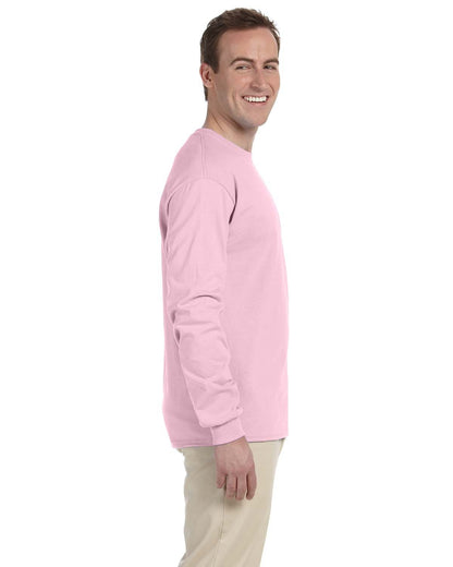 Gildan Adult Ultra Cotton® Long-Sleeve T-Shirt G240 #color_LIGHT PINK