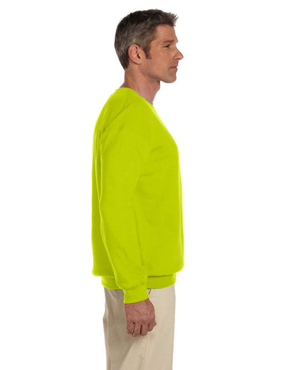 Gildan Adult Heavy Blend™ Fleece Crew G180 #color_SAFETY GREEN