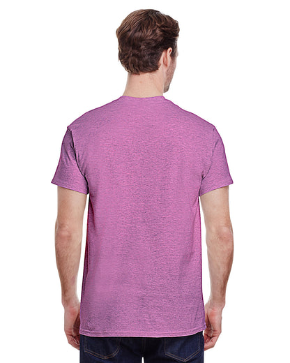 Gildan Adult Heavy Cotton™ T-Shirt G500 #color_HTHR RDNT ORCHID