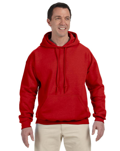 Gildan Adult DryBlend® Hooded Sweatshirt G125 #color_RED