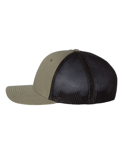 Richardson R-Flex Trucker Cap 110 #color_Loden/ Black