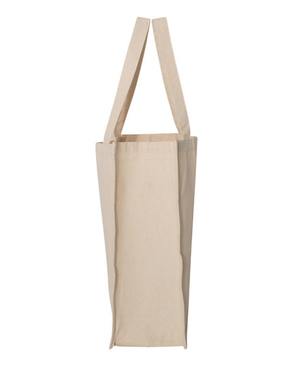 Q-Tees 27L Jumbo Shopping Bag Q125400 #color_Natural