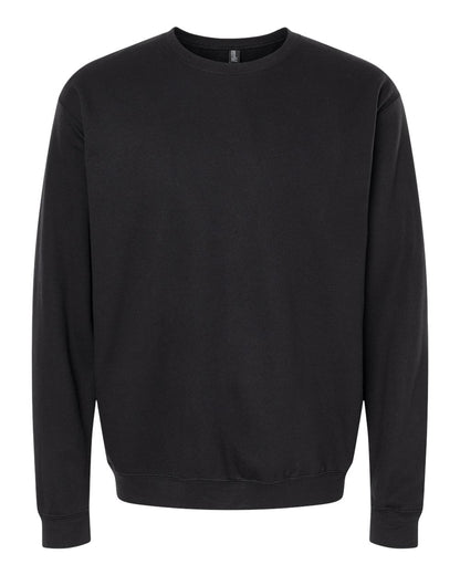 M&O Unisex Crewneck Fleece 3340 #color_Black