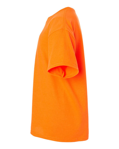 Gildan Ultra Cotton® Youth T-Shirt 2000B #color_Safety Orange