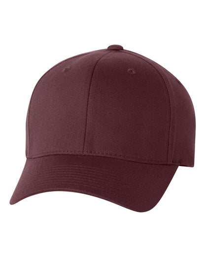 Flexfit Cotton Blend Cap 6277 #color_Maroon