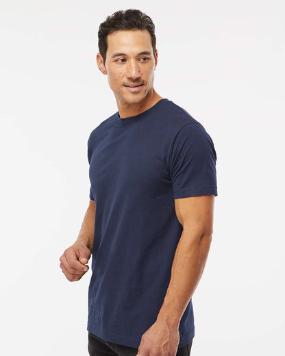 M&O Fine Jersey T-Shirt 4502 #colormdl_Fine Navy