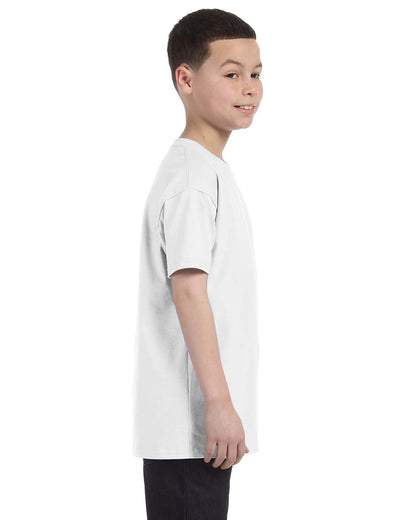 Gildan Youth Heavy Cotton™ T-Shirt G500B #color_WHITE